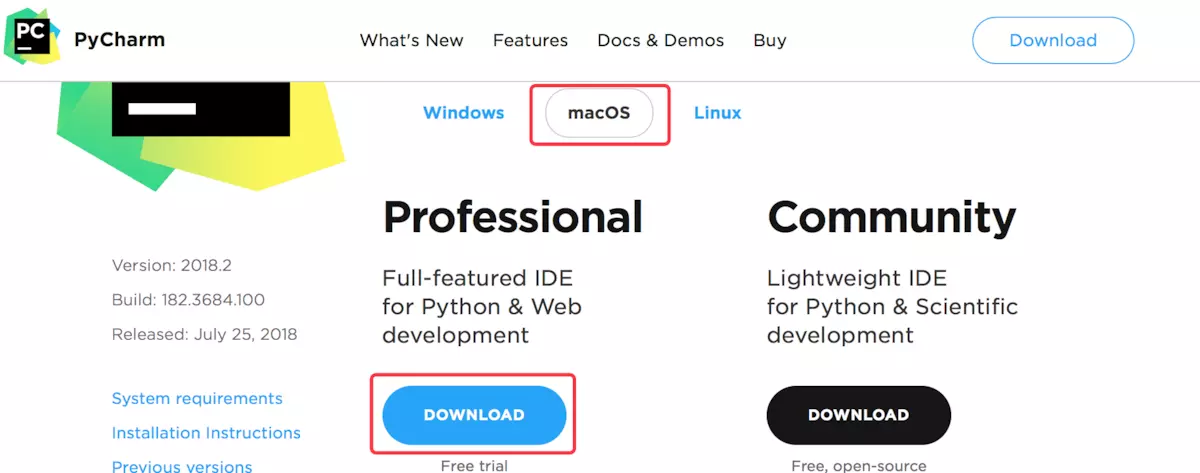 pycharm有mac版吗