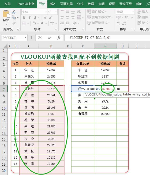 Excel利用F4键，解决VLOOKUP函数查找匹配问题？