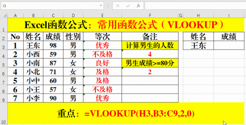 熟练掌握日常生活当中常用的Excel表格函数公式！让你办公效率加倍！