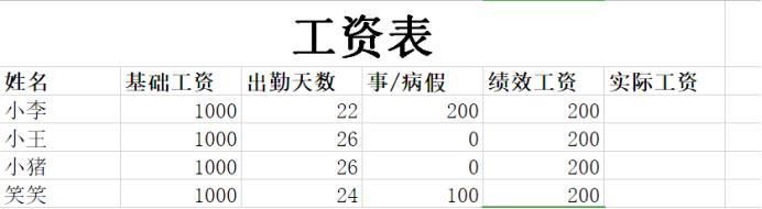  excel技巧不迷路，excel公式如何添加到表格内