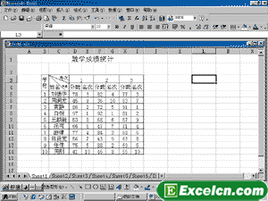 使用excel为学生成绩排序的方法和步骤