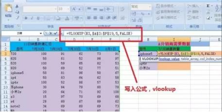 Vlookup函数使用方法及实例