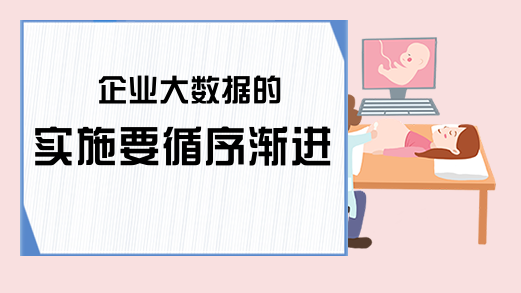 企业大数据的实施要循序渐进