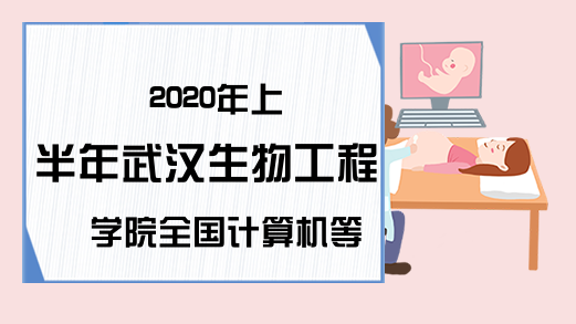 2020年上半年武汉生物工程学院全国计算机等级考试准考证