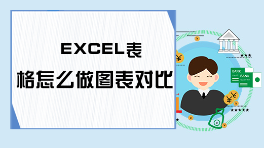 EXCEL表格怎么做图表对比