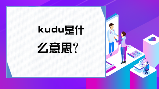 kudu是什么意思？