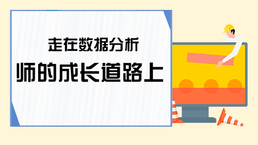 走在数据分析师的成长道路上